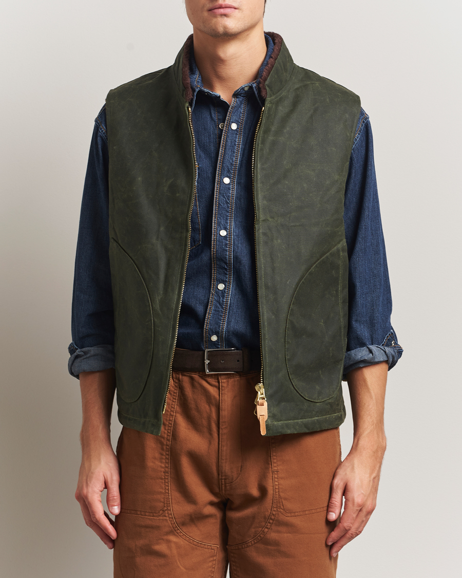 Men | Coats & Jackets | Manifattura Ceccarelli | Mountain Vest Dark Green