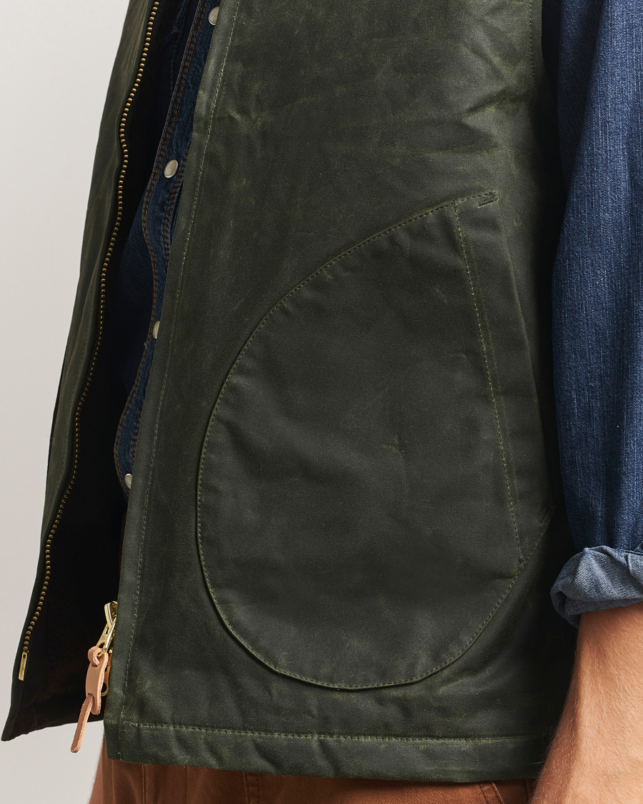 Men | Coats & Jackets | Manifattura Ceccarelli | Mountain Vest Dark Green