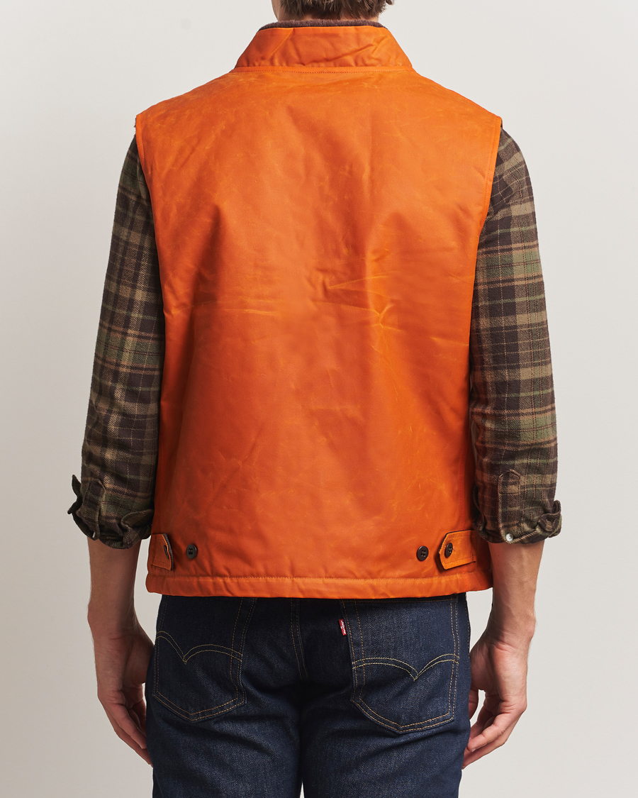 Men | Coats & Jackets | Manifattura Ceccarelli | Mountain Vest Orange