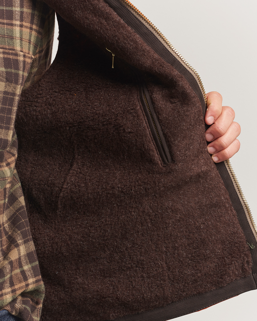 Men | Gilets | Manifattura Ceccarelli | Mountain Vest Orange