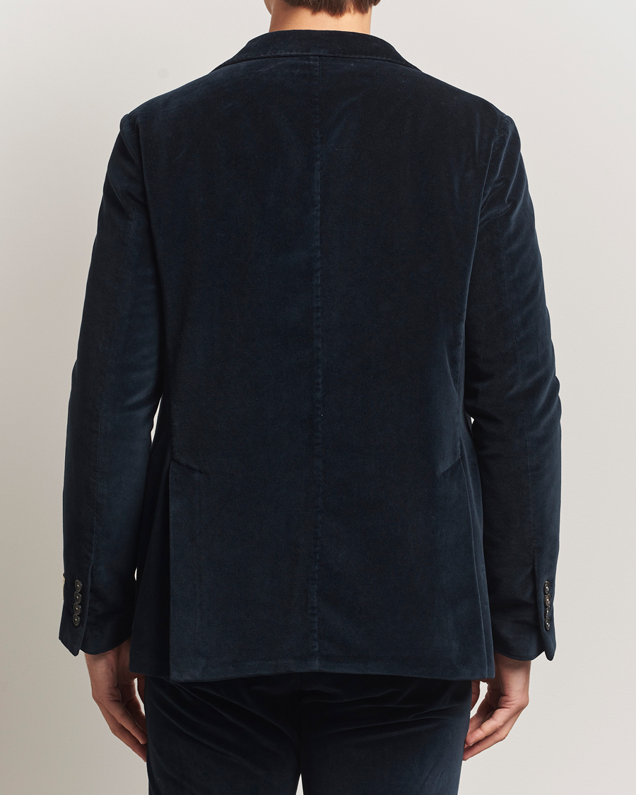 Men | Blazers | Massimo Alba | Catch Velvet Blazer Navy