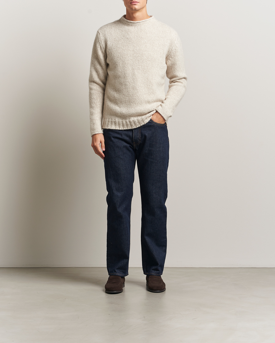 Men | Sweaters & Knitwear | Massimo Alba | Cashmere/Silk Knitted Sweater Snow