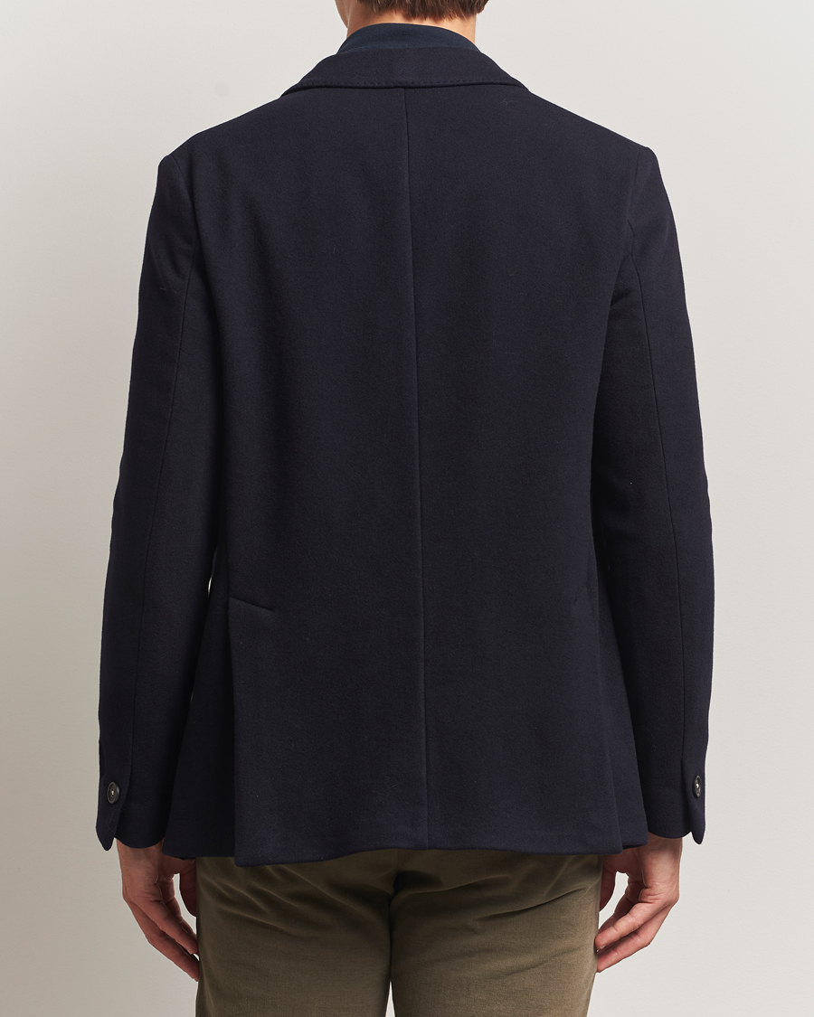 Men | Coats & Jackets | Massimo Alba | Cashmere Peacoat Navy