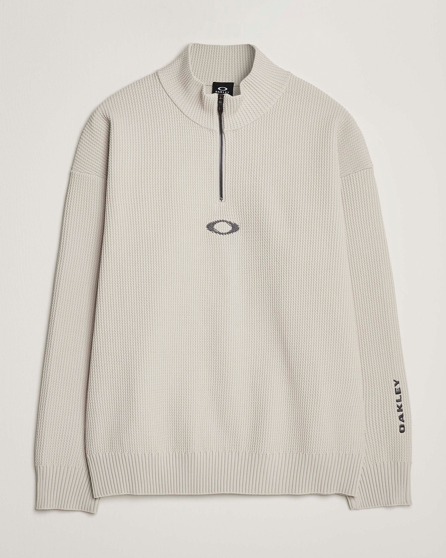 Men | Sweaters & Knitwear | Oakley | FGL New Retro Half Zip Sweater Mist