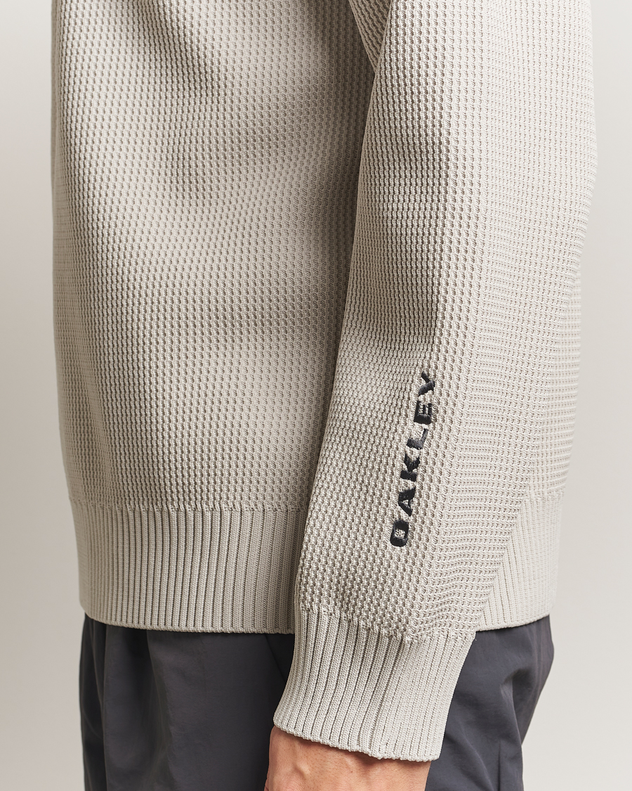 Men | Sweaters & Knitwear | Oakley | FGL New Retro Half Zip Sweater Mist