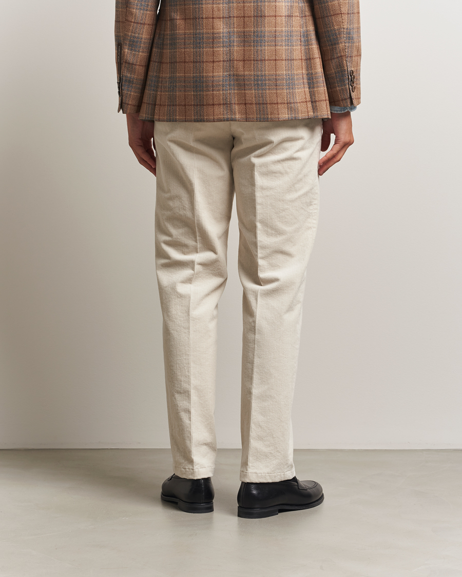 Men | Trousers | Oscar Jacobson | Del S Straight Pants White