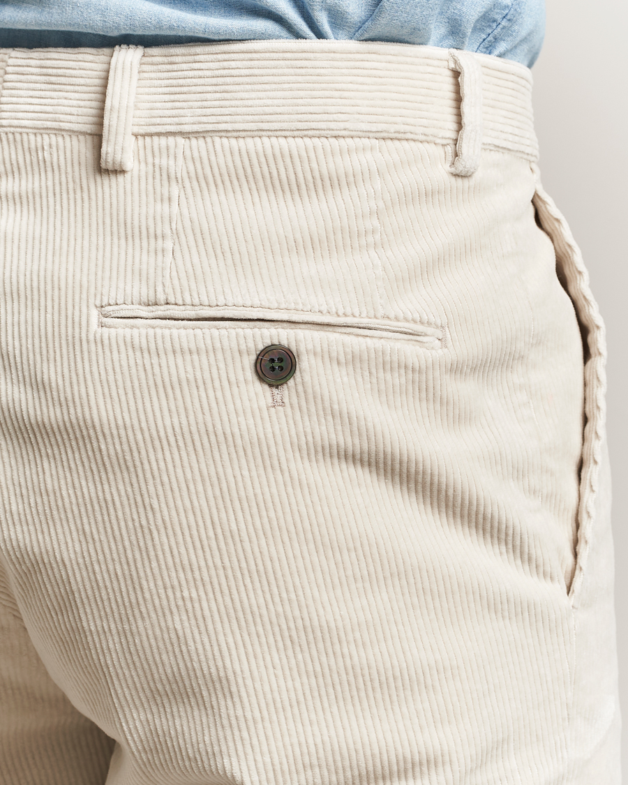 Men | Trousers | Oscar Jacobson | Del S Straight Pants White