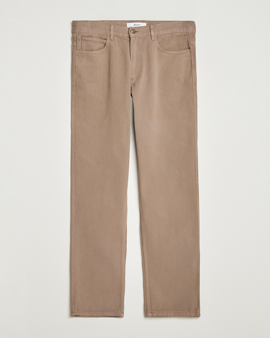 Men | Trousers | Palmes | Coarse 5-Pocket Trousers Fossil