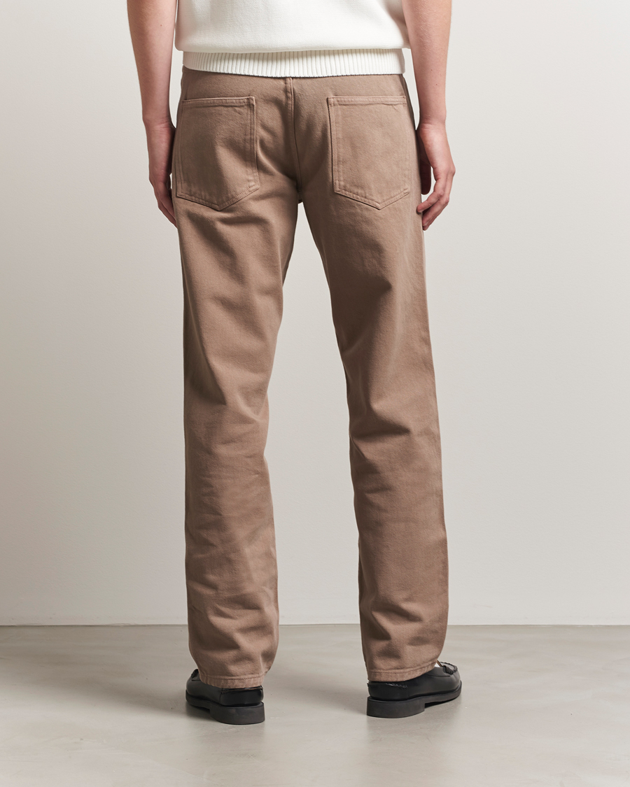 Men | Trousers | Palmes | Coarse 5-Pocket Trousers Fossil