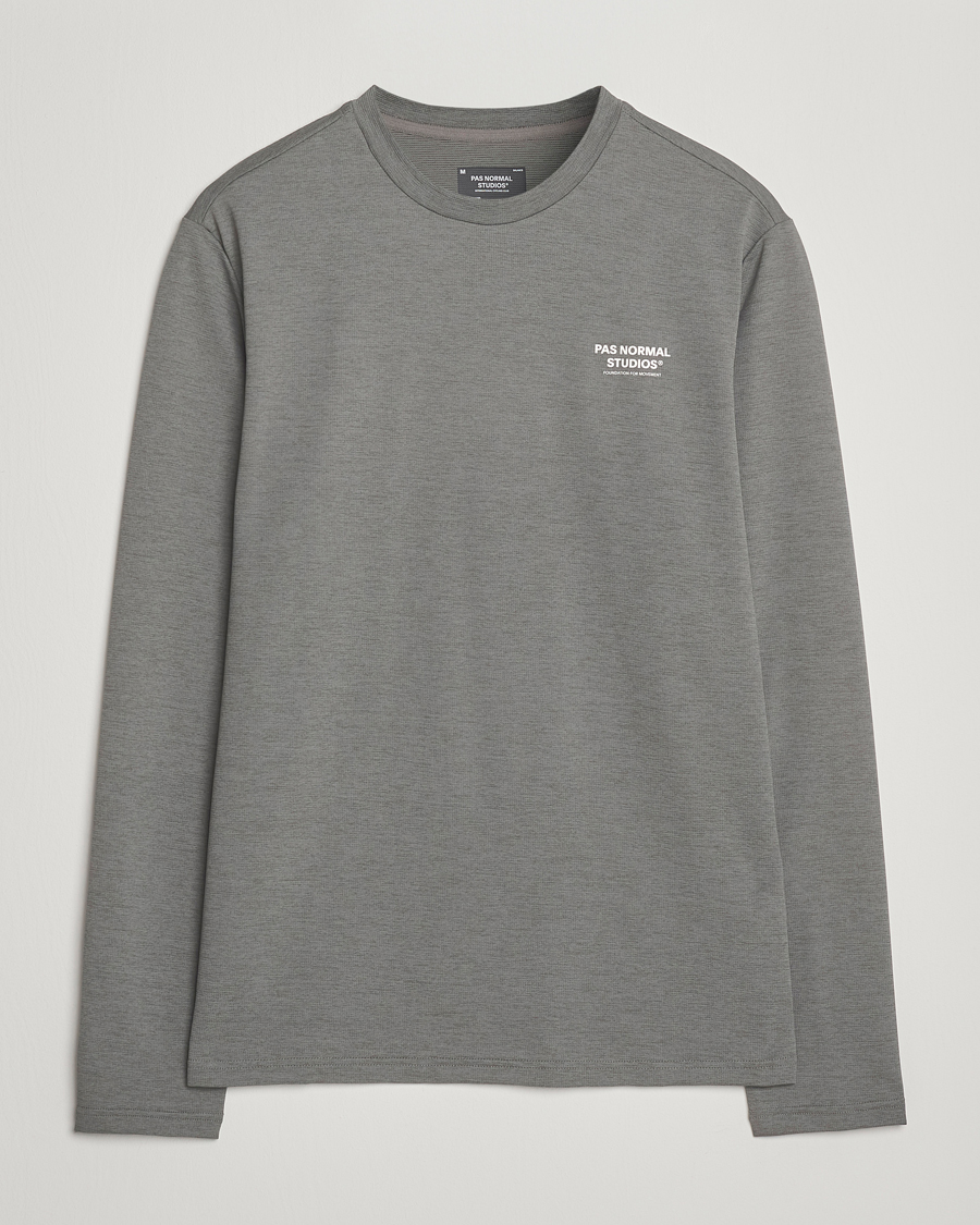 Pas Normal Studios Balance Long Sleeve T-Shirt Medium Grey at
