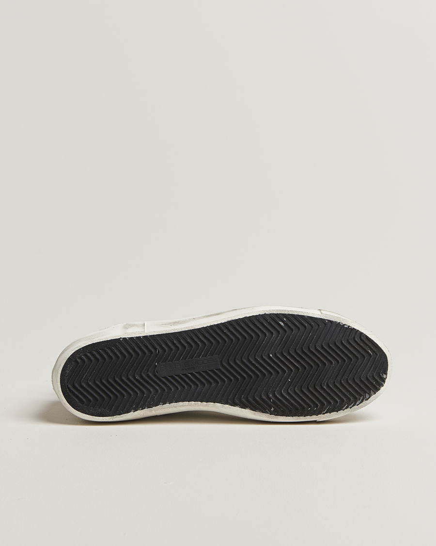 Men | Sneakers | Philippe Model | Prsx Low Top Leather Sneakers White
