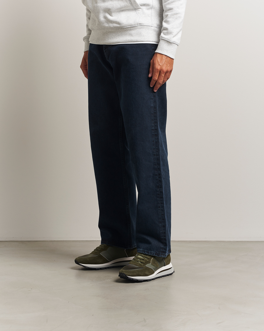 Men | Philippe Model Tropez Haute Running Sneakers Military | Philippe Model | Tropez Haute Running Sneakers Military