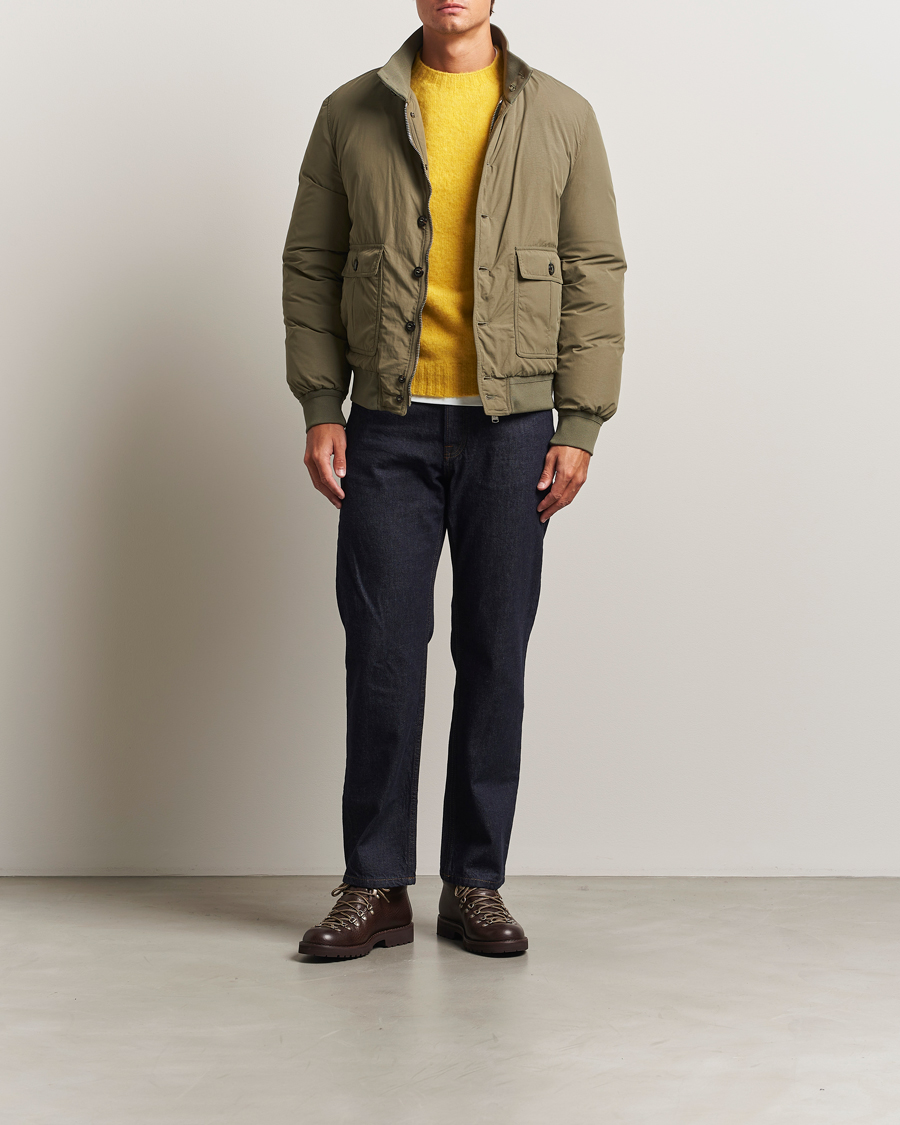 VALSTARINO カーキ ジャケット Unlined Valstarino jacket in nappa leather. Green - Caccia