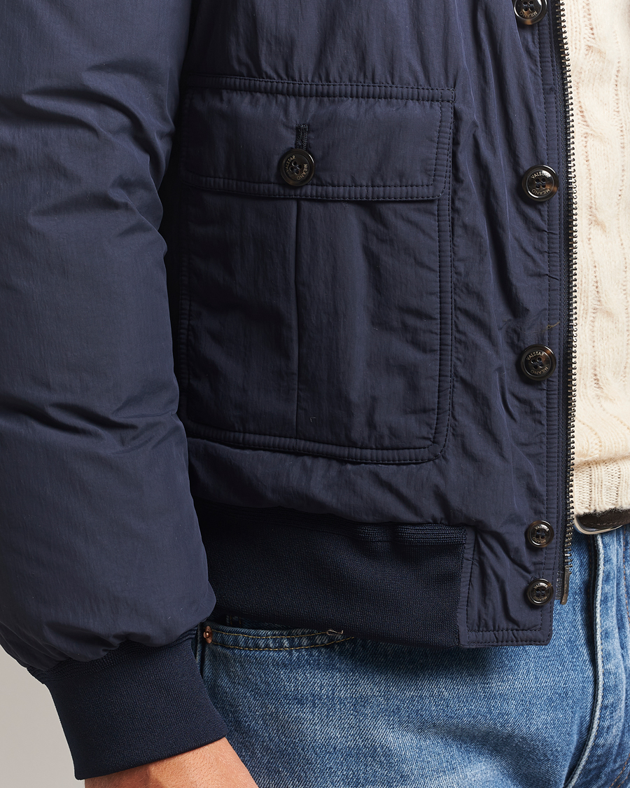 Men | Coats & Jackets | Valstar | Padded Nylon Valstarino Navy