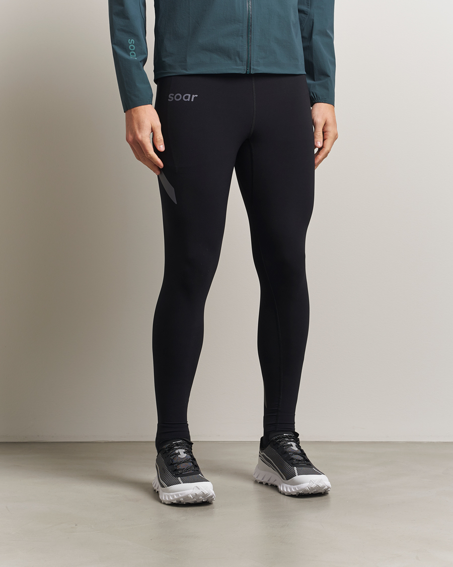 Men | Trousers | SOAR Running | Session Tight Black