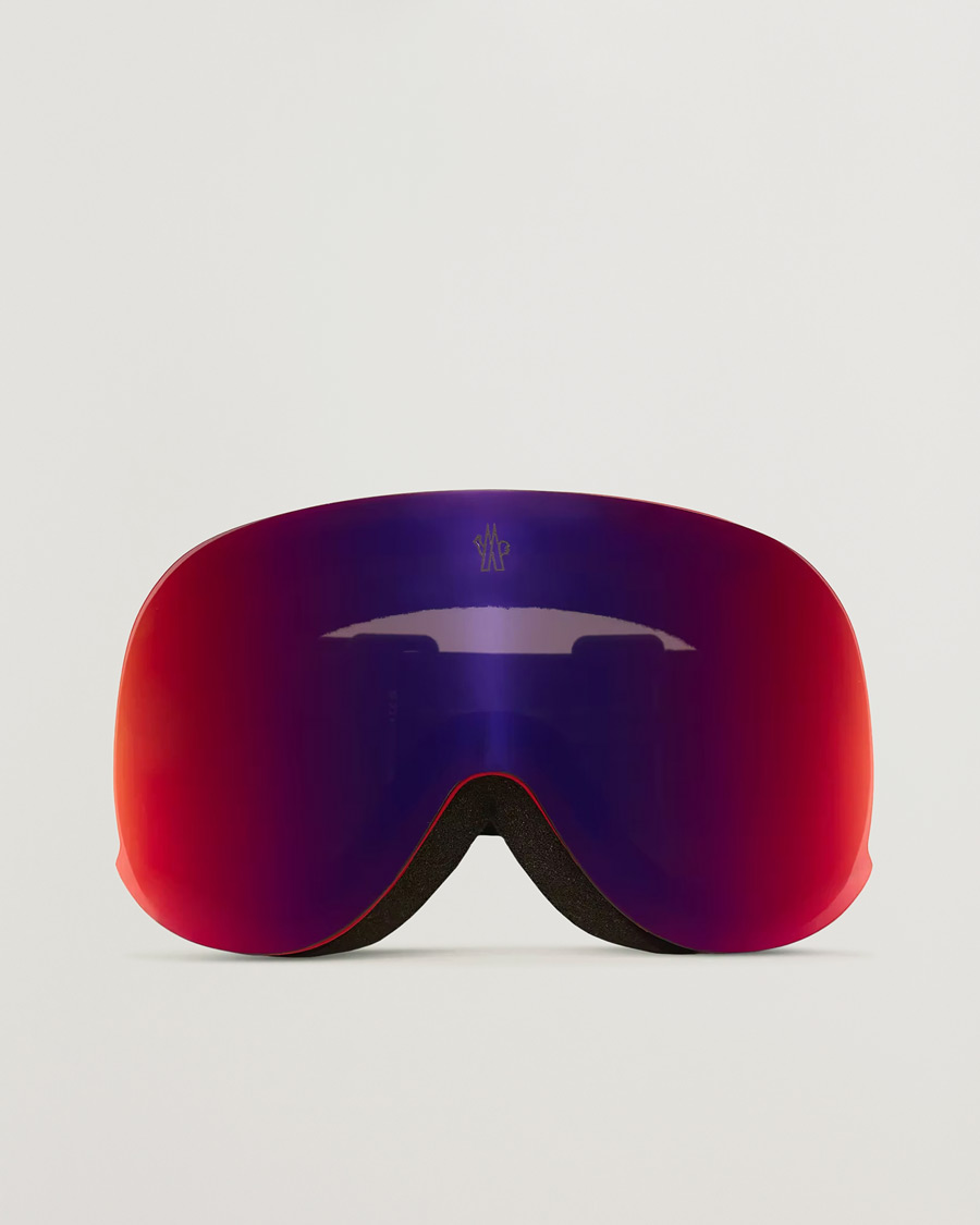 Men | Webshop news | Moncler Lunettes | 0ME8017 Ski Goggles Black/Red