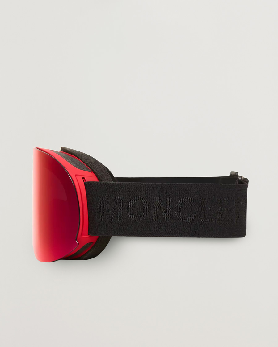 Men | Sunglasses | Moncler Lunettes | Snowflare Ski Goggles Black/Red
