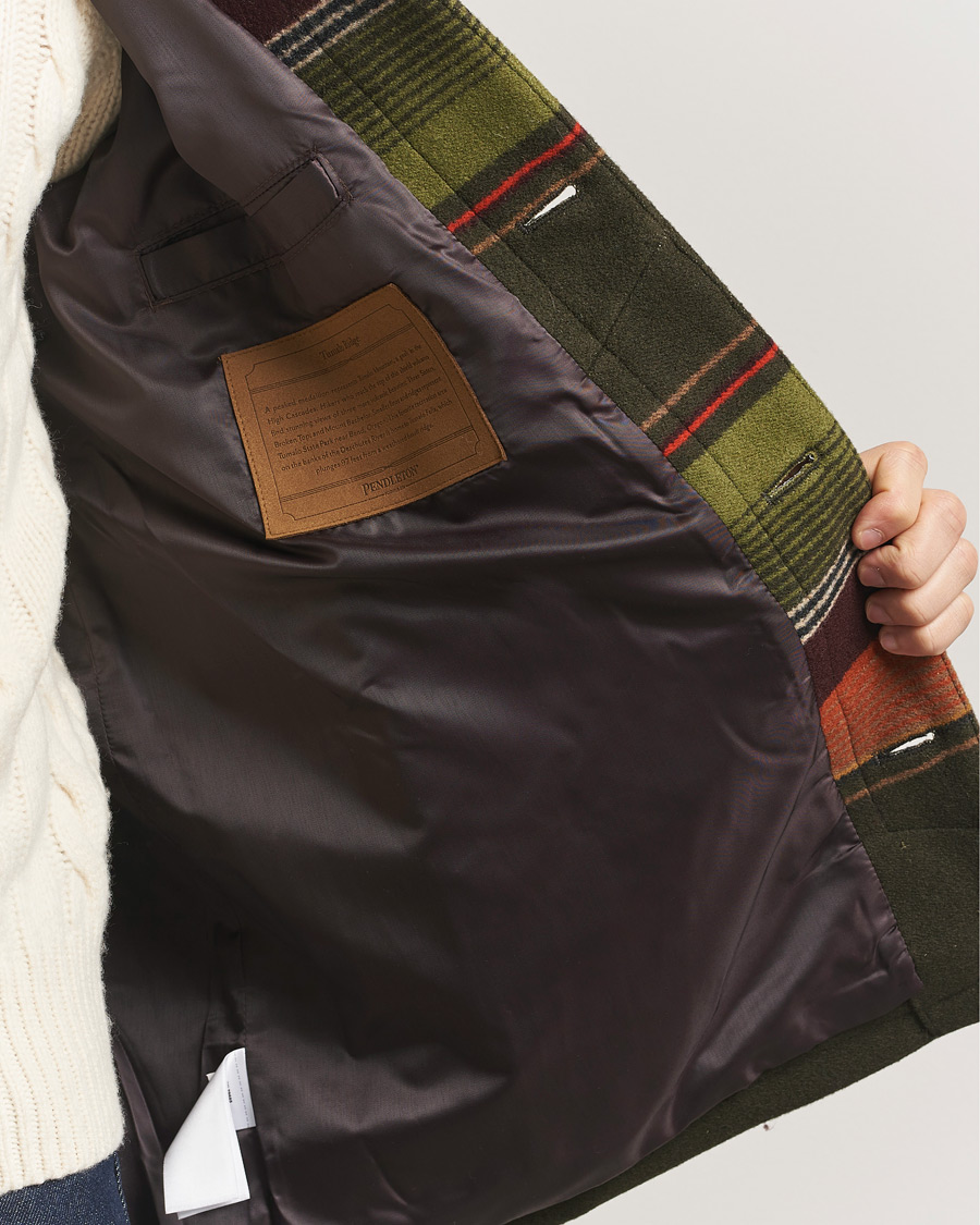 Men | Coats & Jackets | Pendleton | Dayton Coat Tumalo Olive