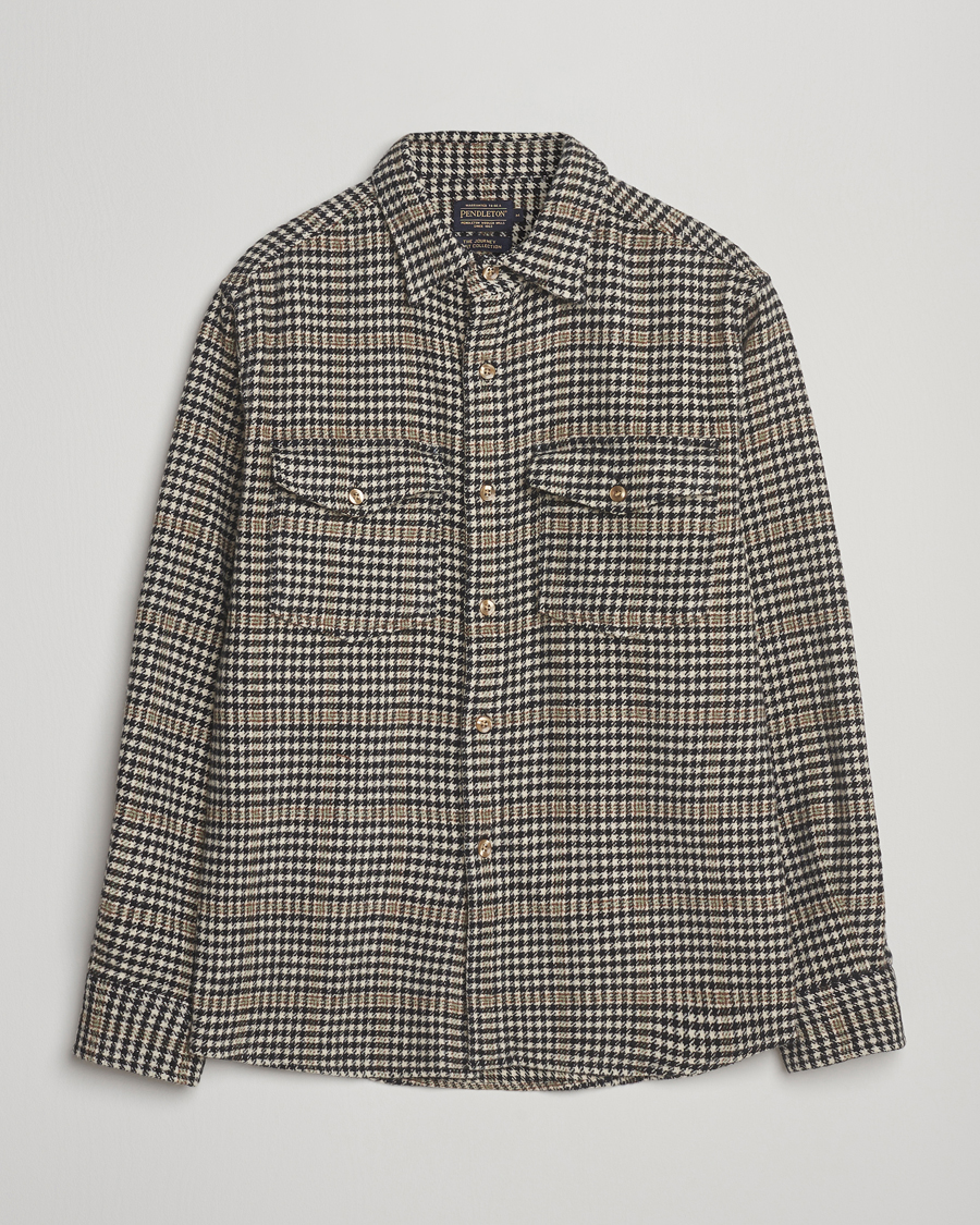 Pendleton Big Pocket Shirt White Check at CareOfCarl.com