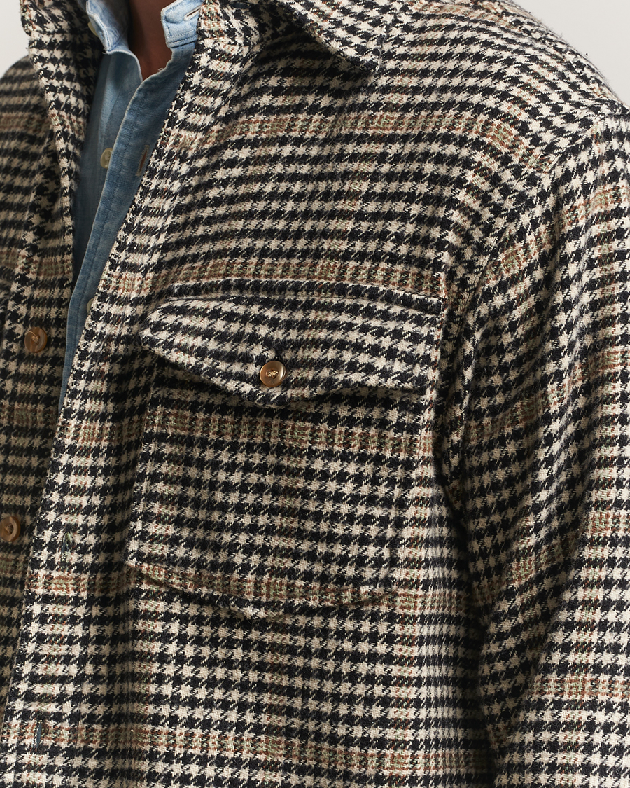 Men | Shirts | Pendleton | Big Pocket Shirt White Check