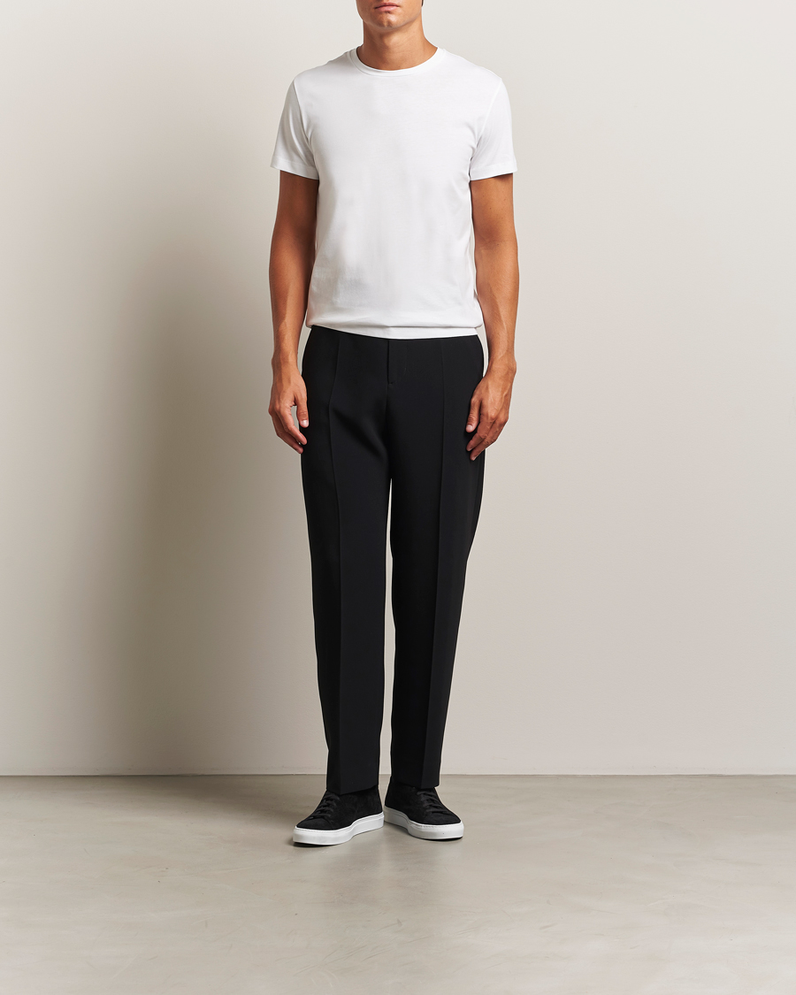 Men | T-Shirts | Filippa K | Lightweight Cotton Crew Neck T-Shirt White