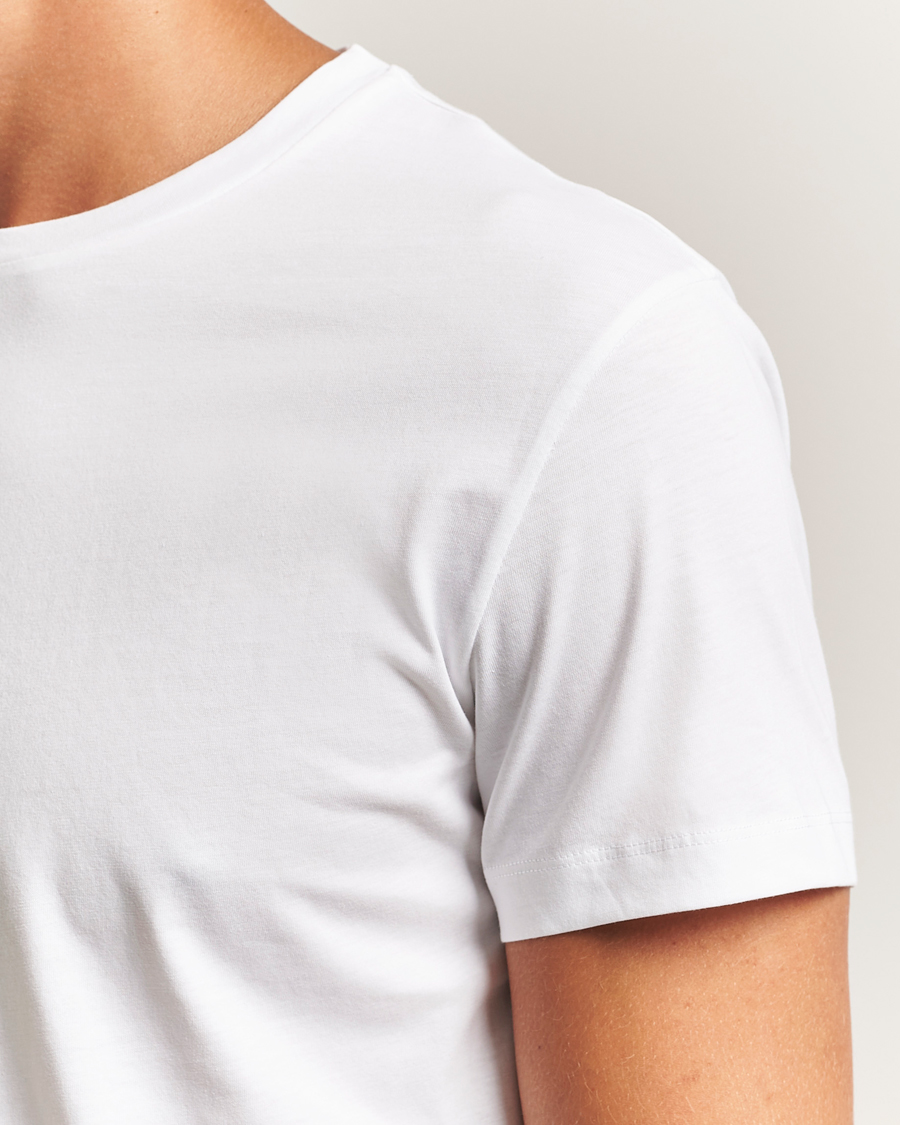 Men | T-Shirts | Filippa K | Lightweight Cotton Crew Neck T-Shirt White