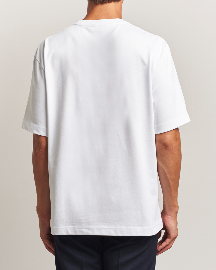 Men | T-Shirts | Filippa K | Heavy Cotton Crew Neck T-Shirt White