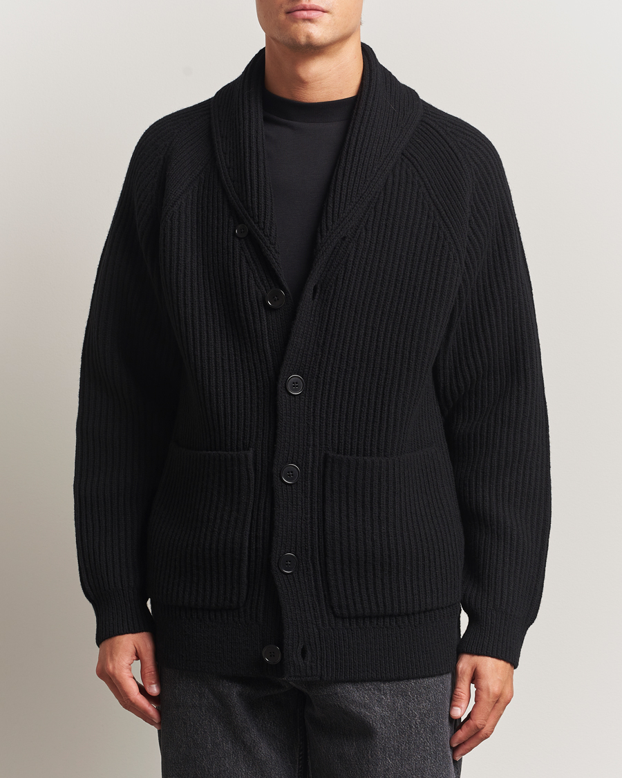 Carhartt WIP Santa Fe Cardigan Black at CareOfCarl.com