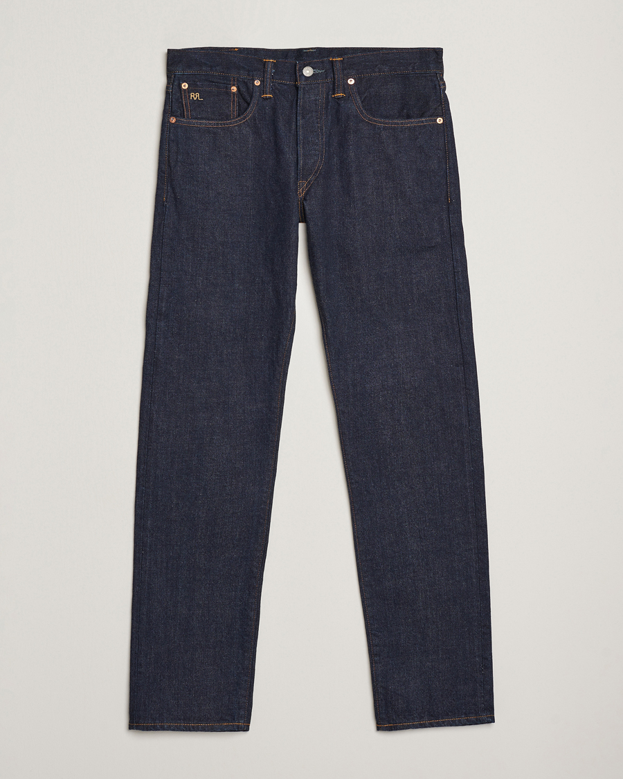 Men | Jeans | RRL | Slim Fit 5-Pocket Denim Rinse