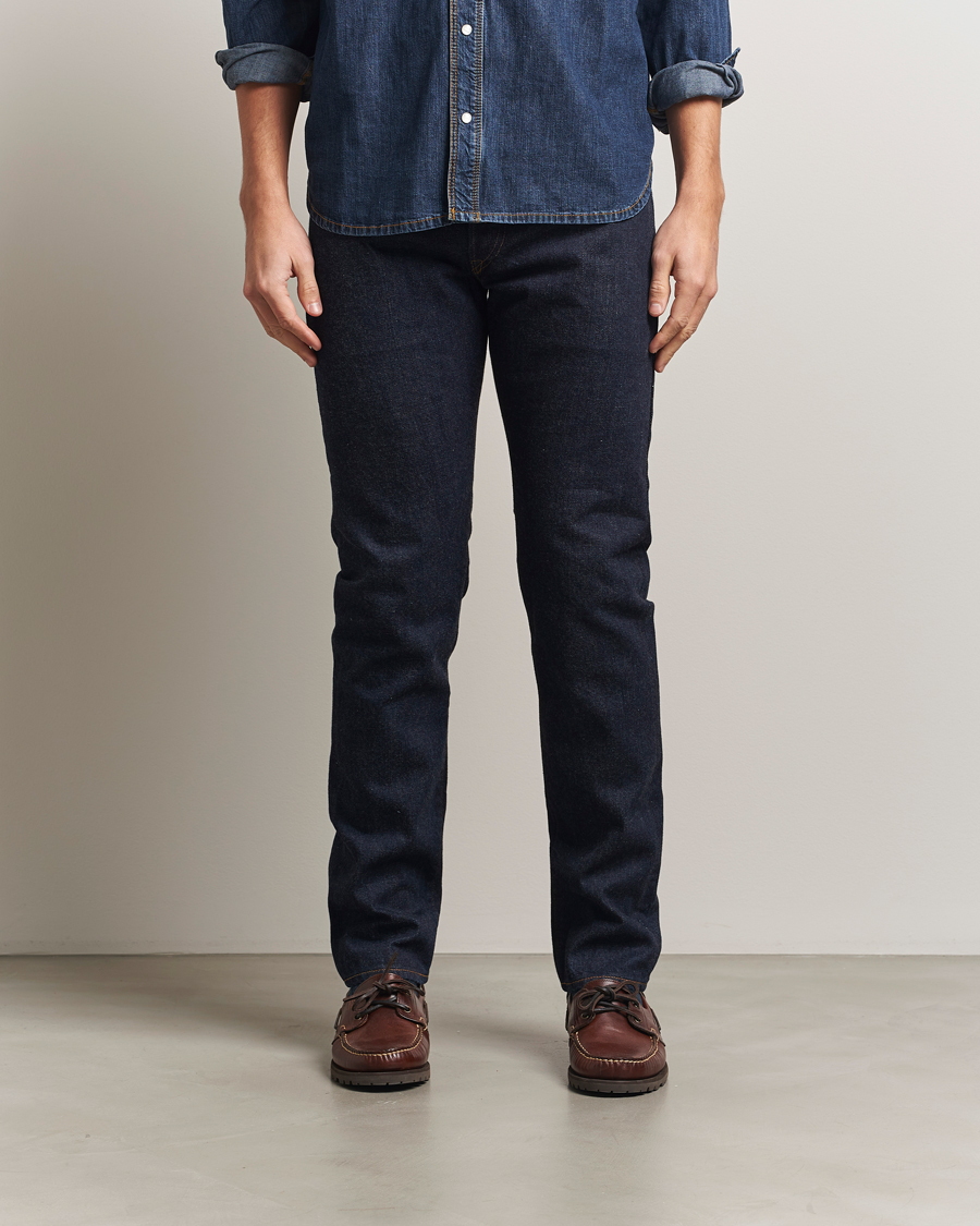 RRL Slim Fit 5-Pocket Denim Rinse at CareOfCarl.com