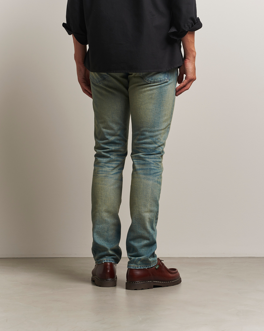 Men | Trousers | RRL | Slim Fit 5-Pocket Denim Ridgway Wash