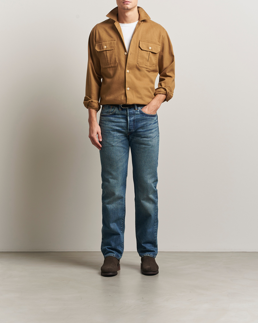 Men | Jeans | RRL | Straight Leg 5-Pocket Denim Hillsview Wash