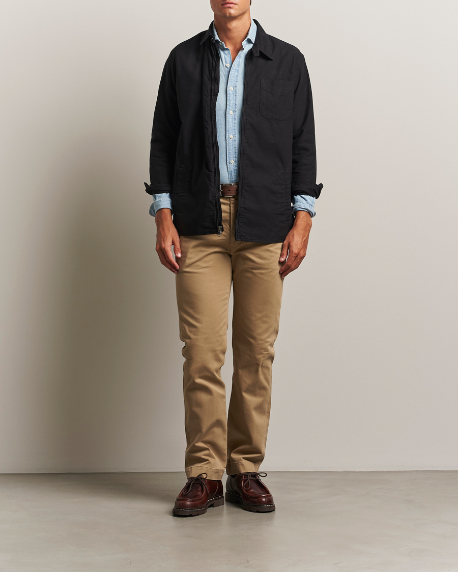 Men | Trousers | RRL | Officers Flat Pants Military Khaki