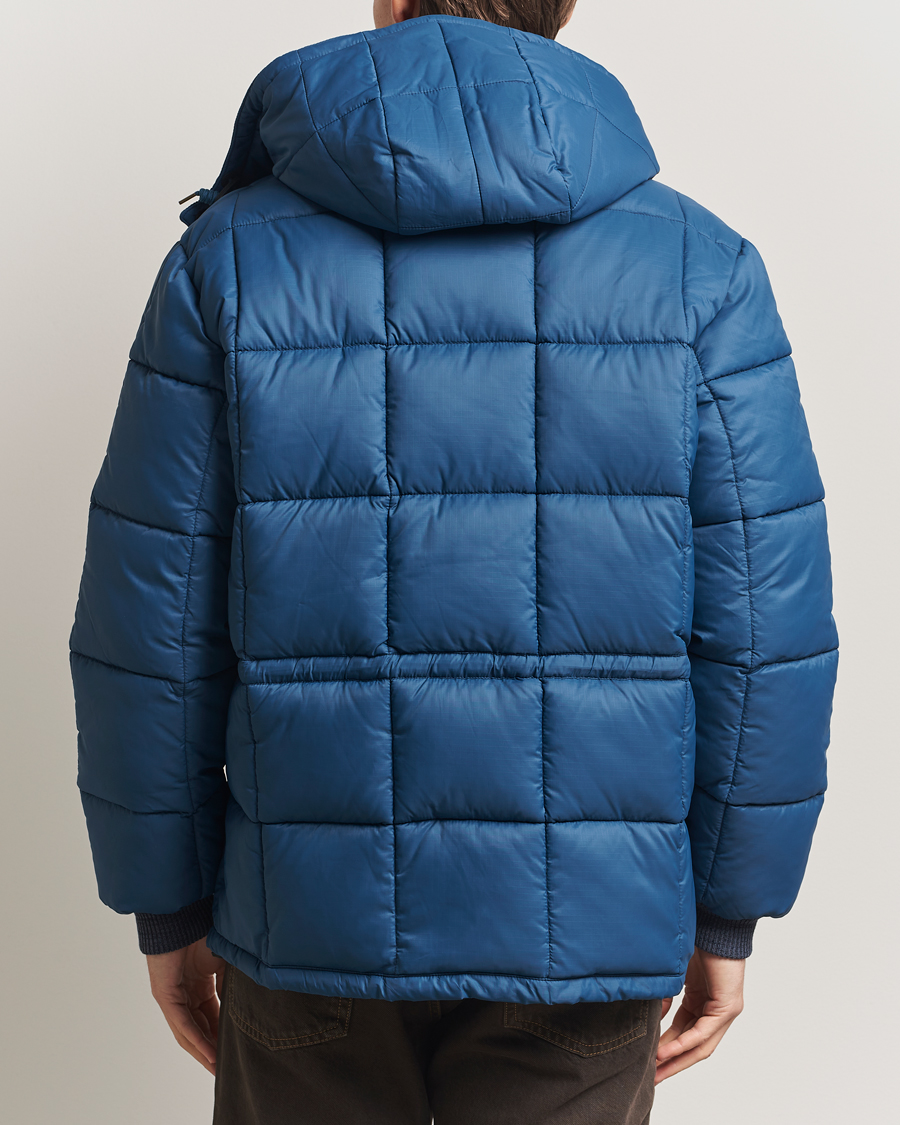 RRL Ellis Down Parka Vintage Blue at CareOfCarl.com