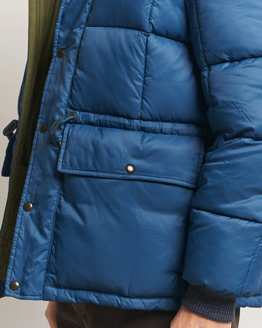 Men | Coats & Jackets | RRL | Ellis Down Parka Vintage Blue