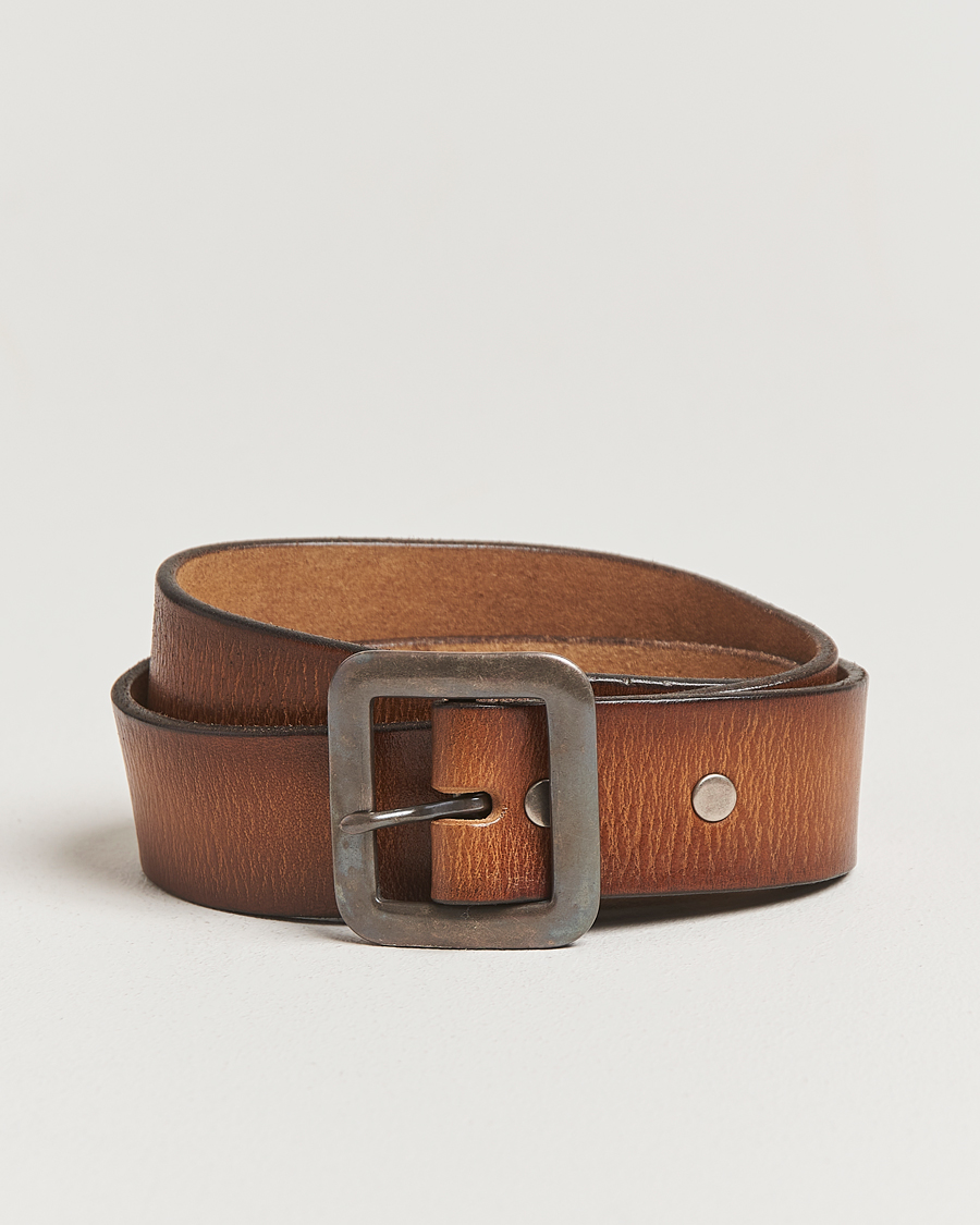 Men | RRL Burling Belt Mid Brown | RRL | Burling Belt Mid Brown