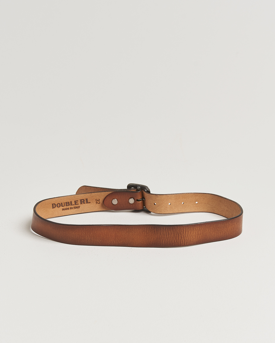 Men | RRL Burling Belt Mid Brown | RRL | Burling Belt Mid Brown