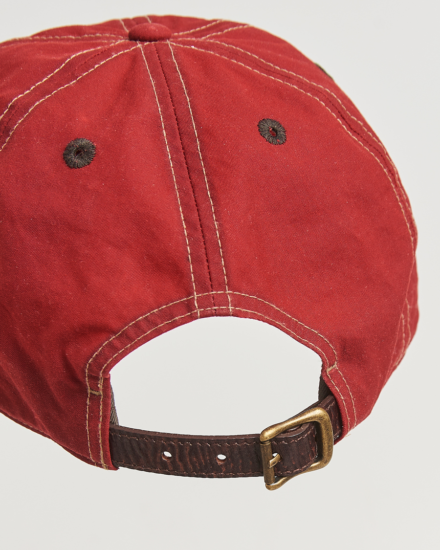 RRL Sportsman Cap Vintage Red at CareOfCarl.com