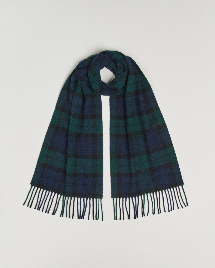 Men | Scarves | Polo Ralph Lauren | Classic Wool Scarf Blackwatch