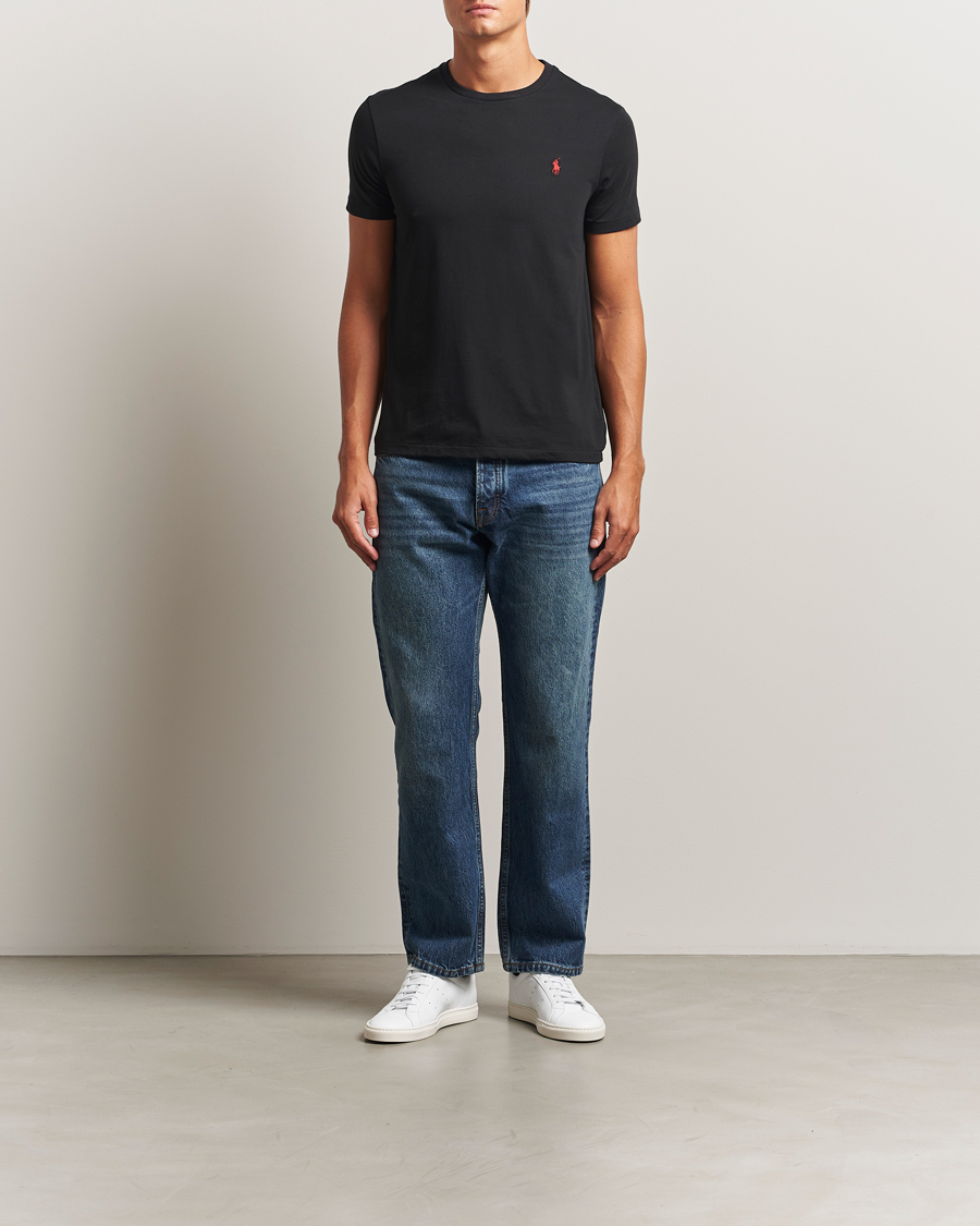 Men | T-Shirts | Polo Ralph Lauren | 2-Pack Crew Neck T-Shirt Black