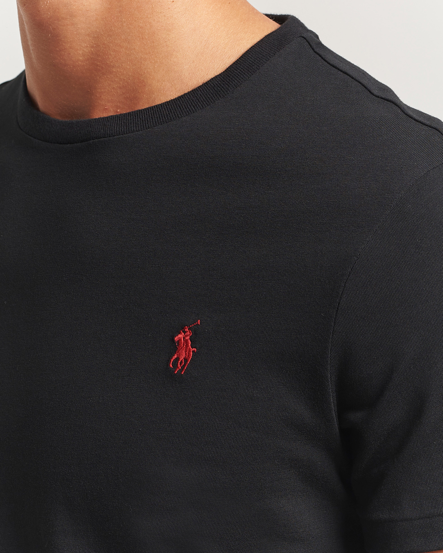 Men | T-Shirts | Polo Ralph Lauren | 2-Pack Crew Neck T-Shirt Black