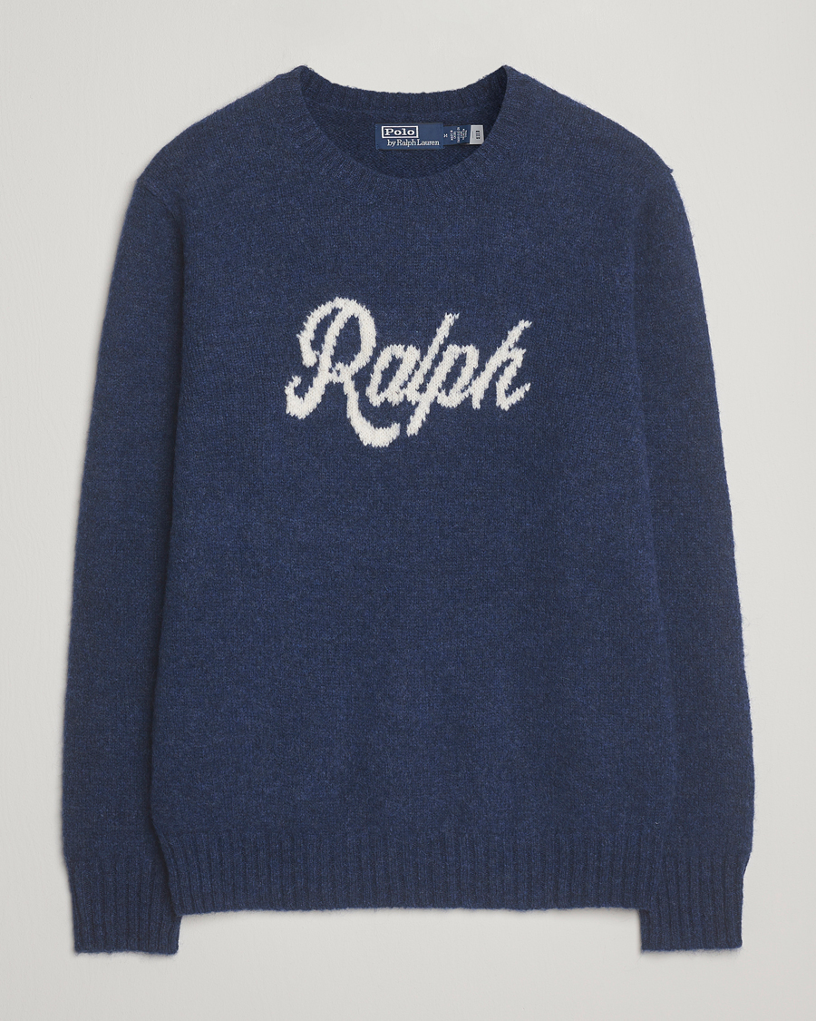 Polo Ralph Lauren Ralph Alpaca Sweater Navy Combo at CareOfCarl.com