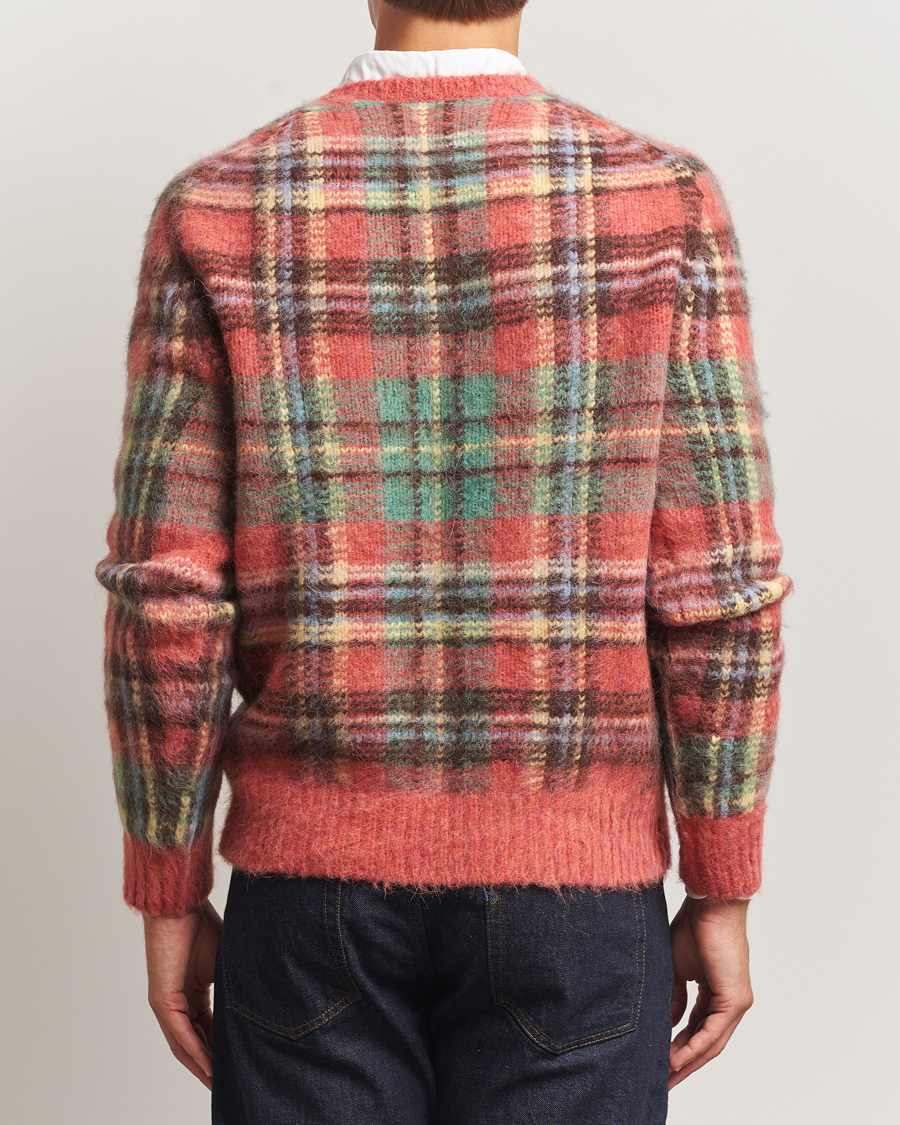 Men | Sweaters & Knitwear | Polo Ralph Lauren | Checked Wool Sweater Red Combo