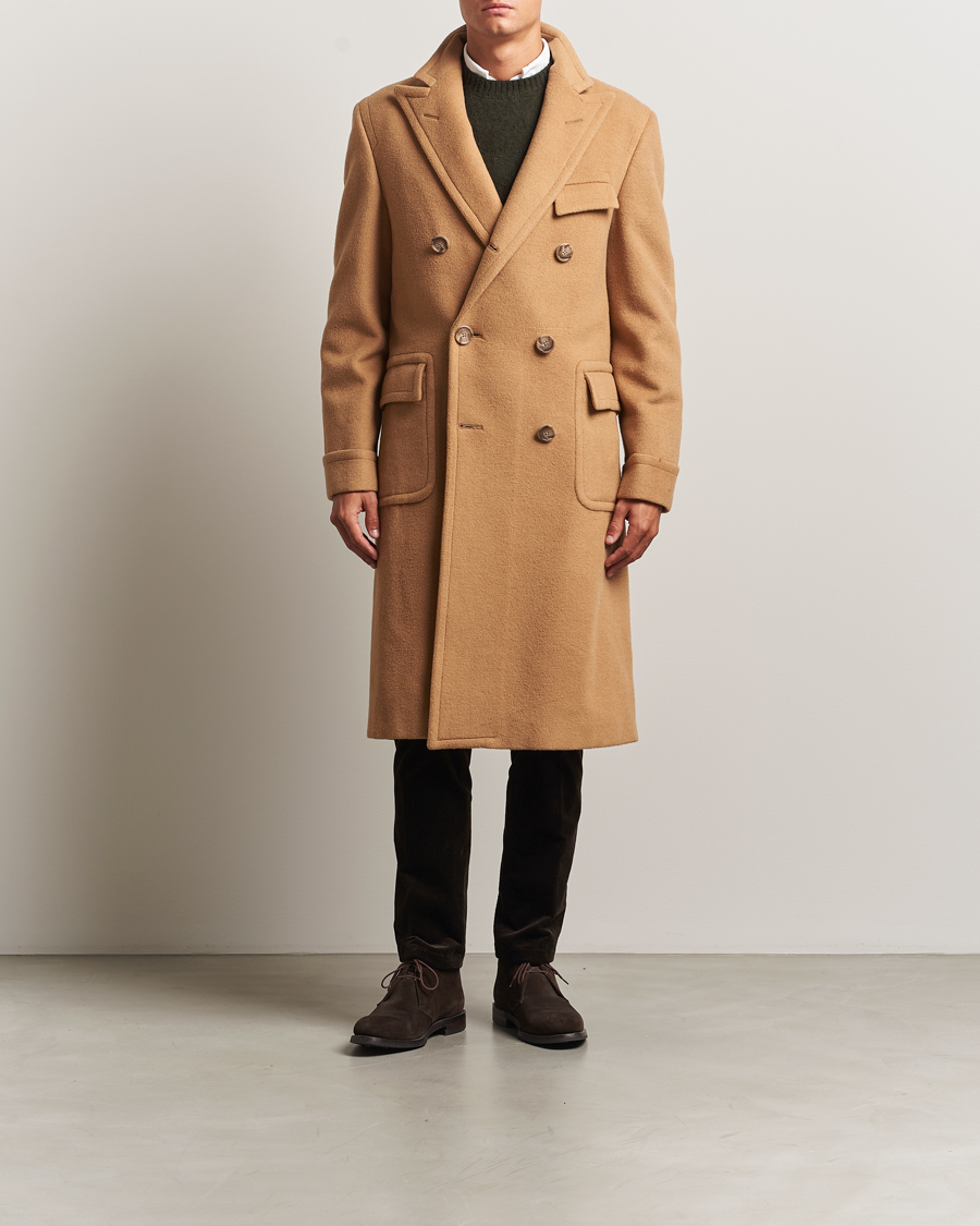 Men | Coats & Jackets | Polo Ralph Lauren | Camel Hair Coat Khaki