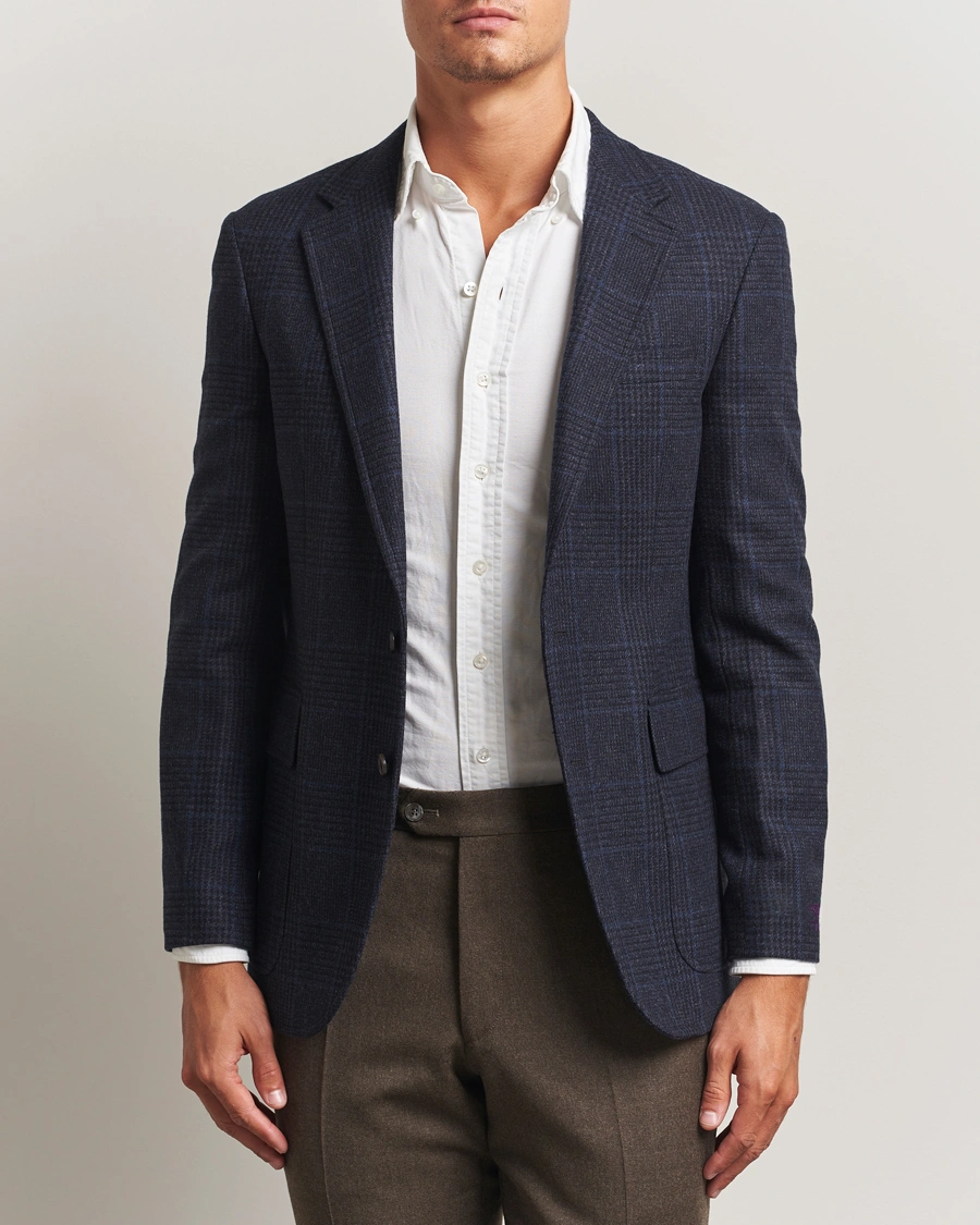 Men | Blazers | Polo Ralph Lauren | Single Breasted Glenplaid Sportcoat Navy Multi