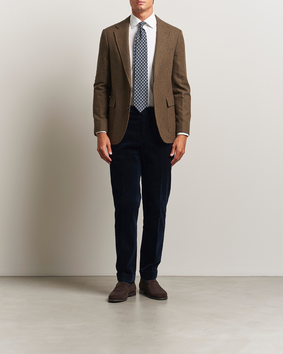 Men | Trousers | Polo Ralph Lauren | Stretch Corduroy Trousers Collection Navy