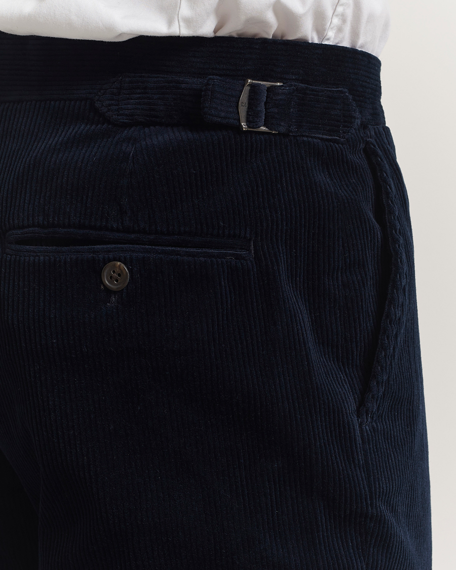 Men | Trousers | Polo Ralph Lauren | Stretch Corduroy Trousers Collection Navy