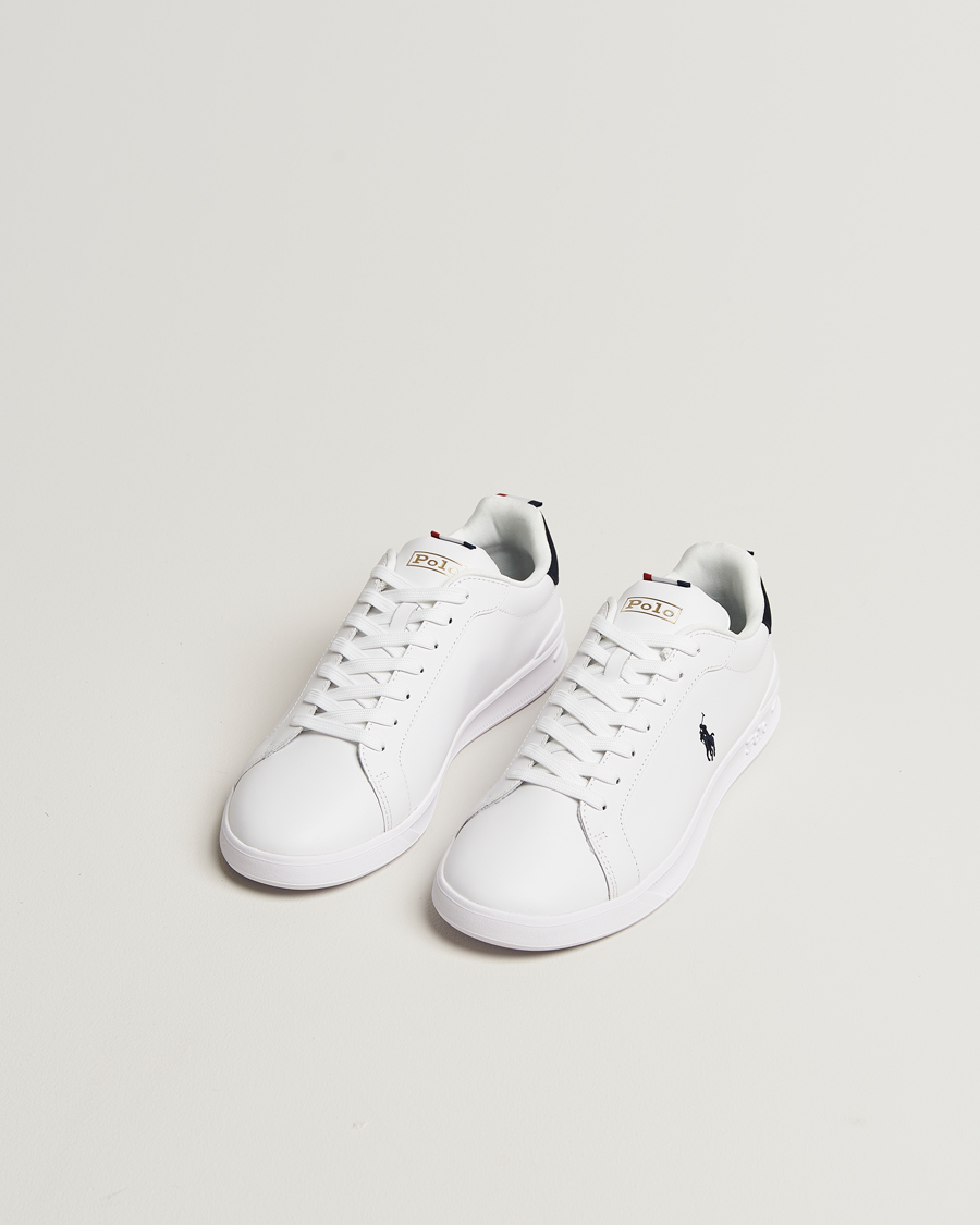 Men | Sneakers | Polo Ralph Lauren | Heritage Court Sneakers White/Navy/Red