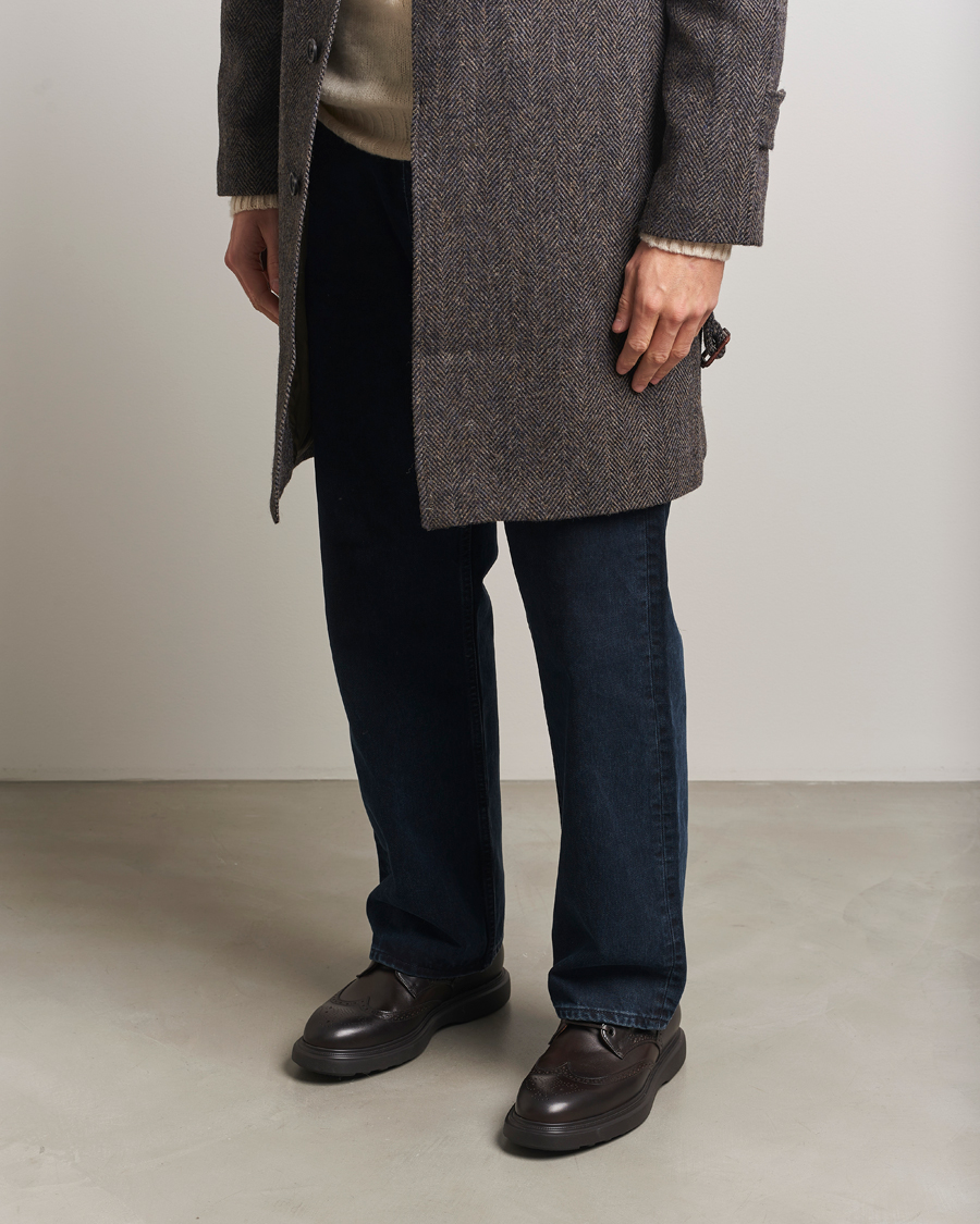 Men | Boots | Polo Ralph Lauren | Martelli Brogue Boot Dark Brown Suede