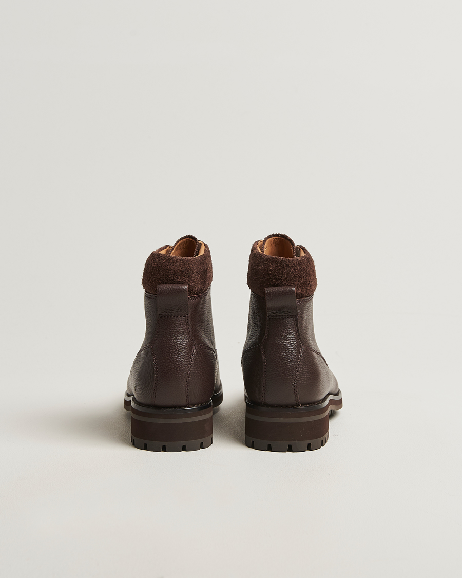 Men | Boots | Polo Ralph Lauren | Bryson Mid Boot Dark Brown Calf